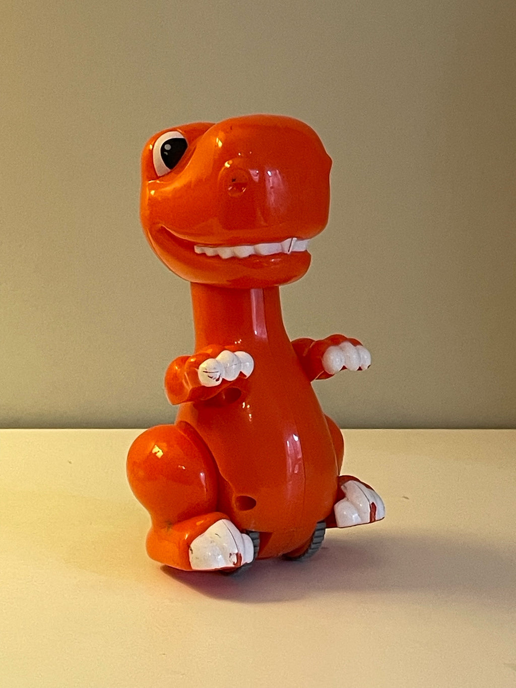 Retro dino leksak 1980/90 tal i fint skick.