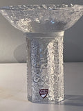 Ljushållare i glas , Olympiska elden från Orrefors.