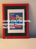 Cool godistavla med signaturen Tommy Hallgren i mycket fint skick.