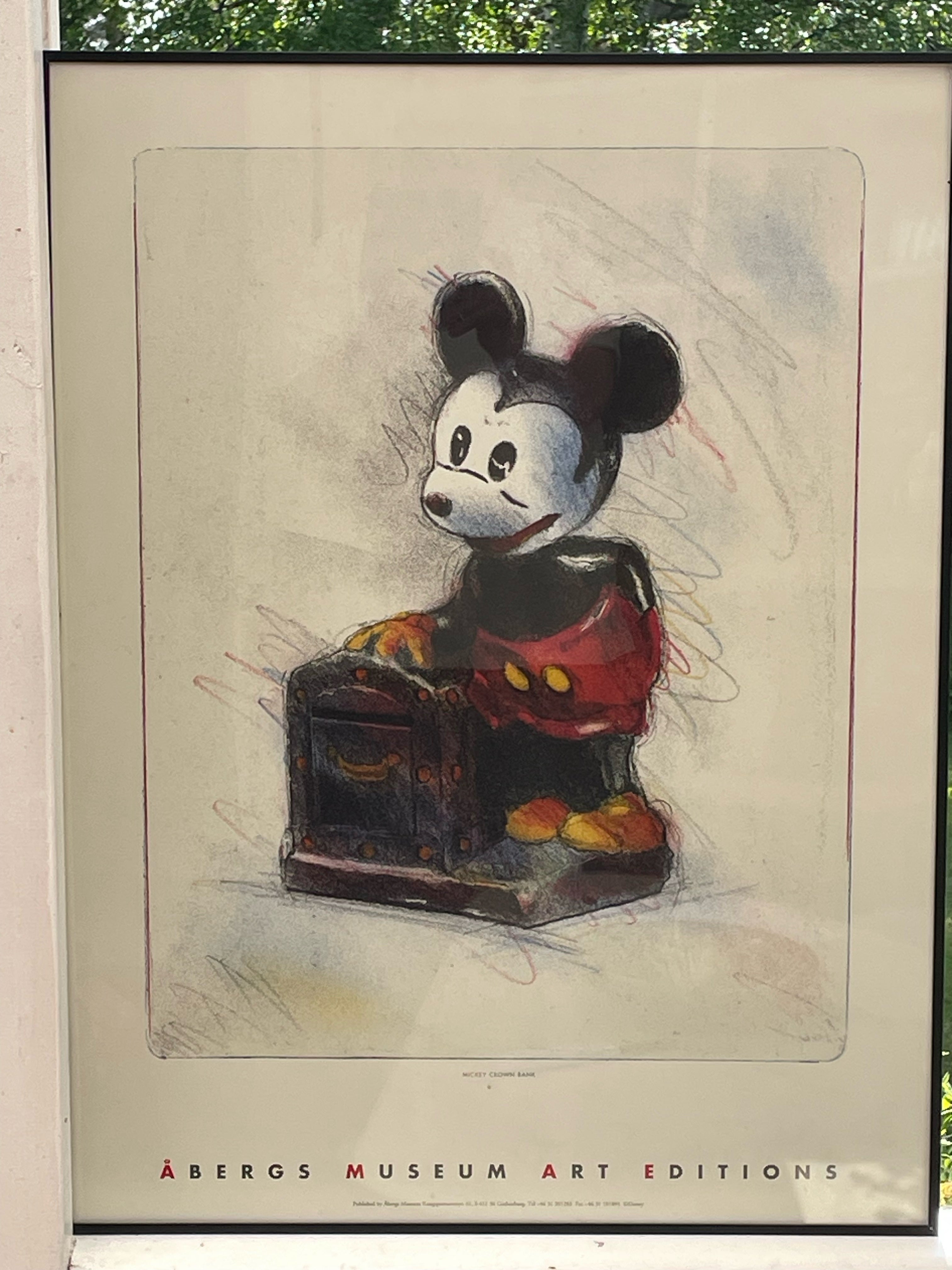 Stor vacker tavla från Lasse Åberg Art i nyskick.