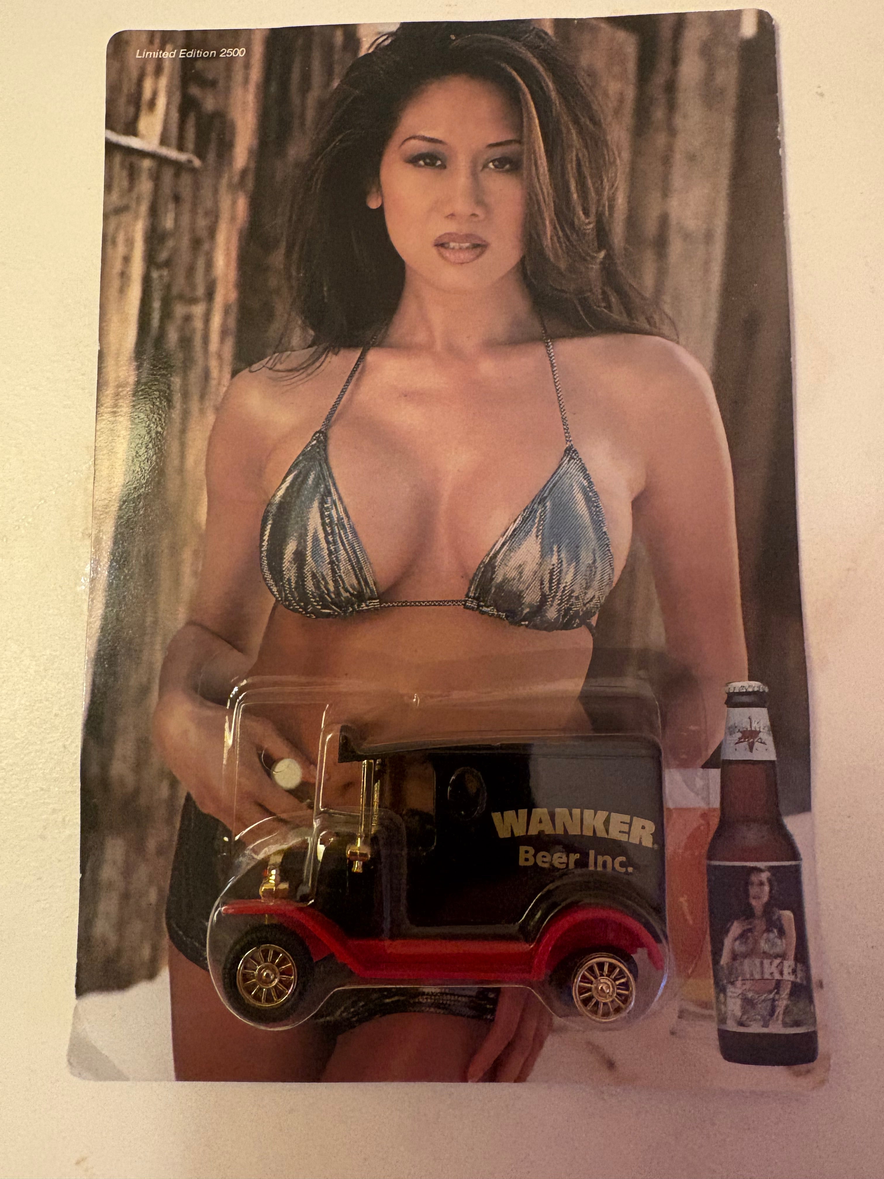 Öl lastbil, Leksakslastbil. Wanker beer Inc i förpackning.