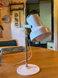 Vintage skrivbordslampa från Belid 1970 tal med charmig patina.