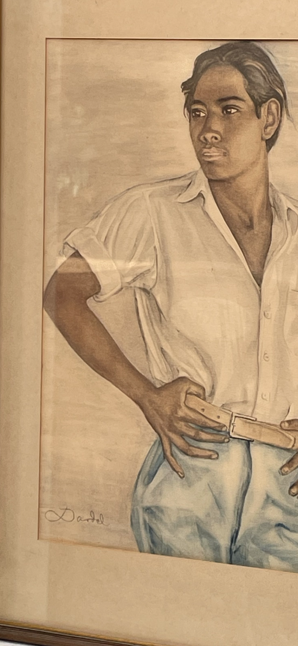 Fina vintage tryck från konstnären Nils Dardell 1940 tal.