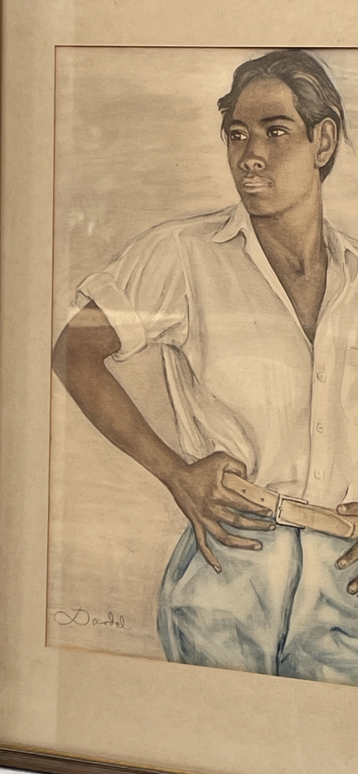 Fina vintage tryck från konstnären Nils Dardell 1940 tal.