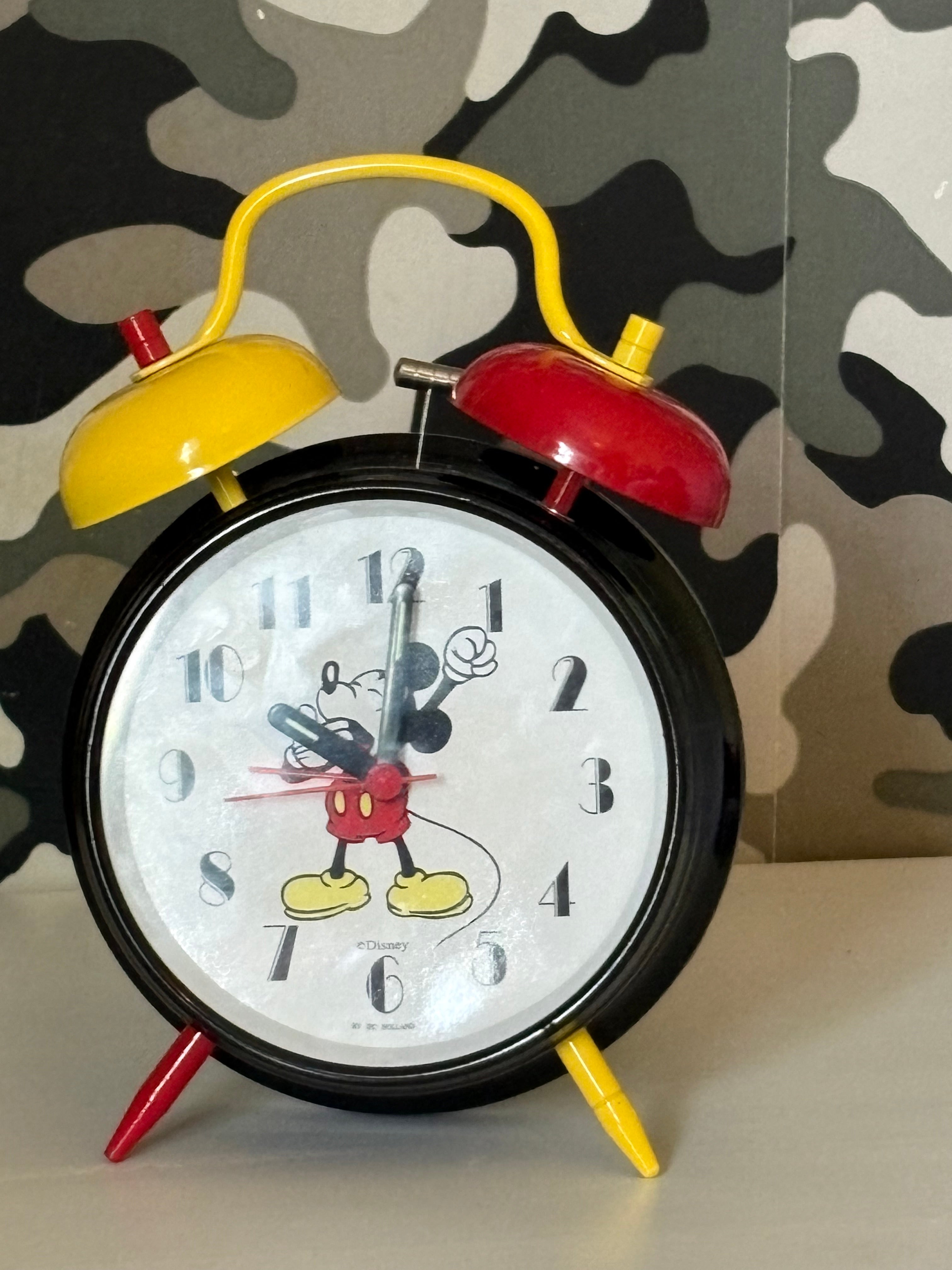 Retro Disney väckarklocka by IPC Holland 1980/90 tal.