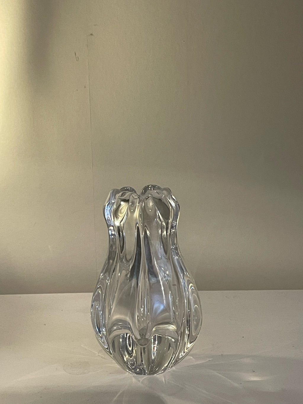 Vackert konstglas ” Stella Polaris” design Vicke Lidstrand i nyskick.