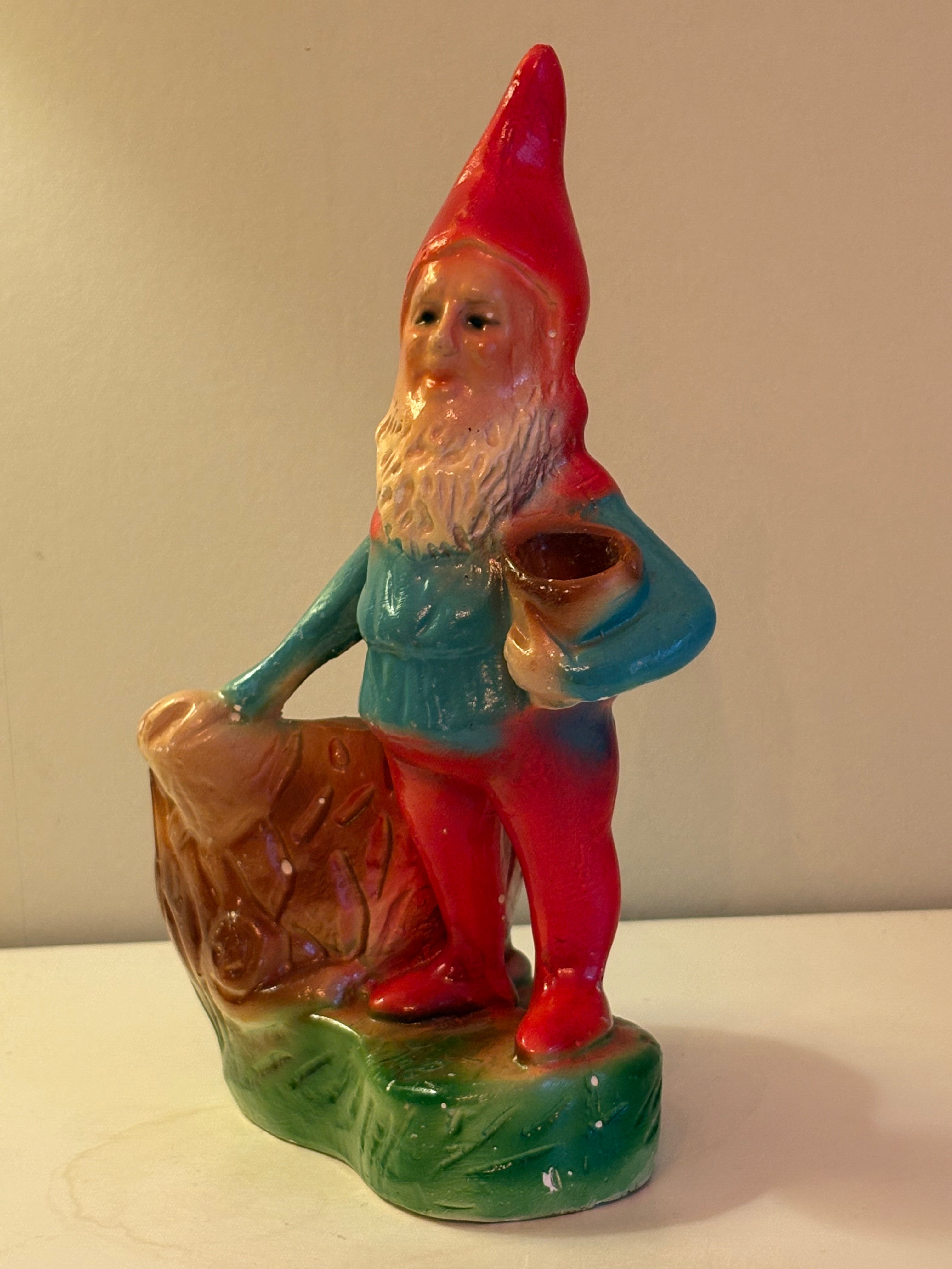 Vintage tomte i porslin 1950 tal i mycket fint skick.