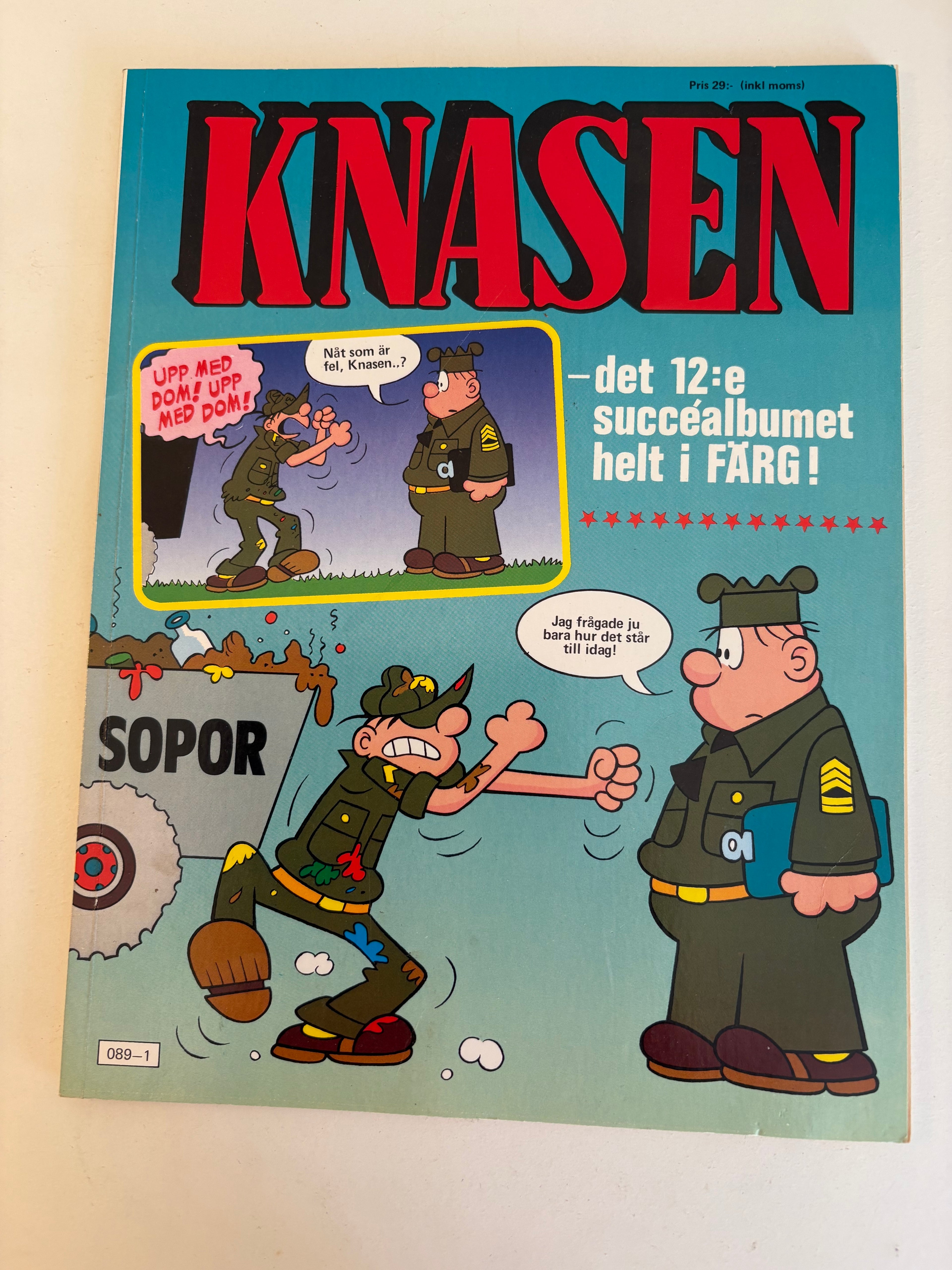 Fyra st retro seriealbum av den Svenska klassikern ” Knasen” i fint skick.