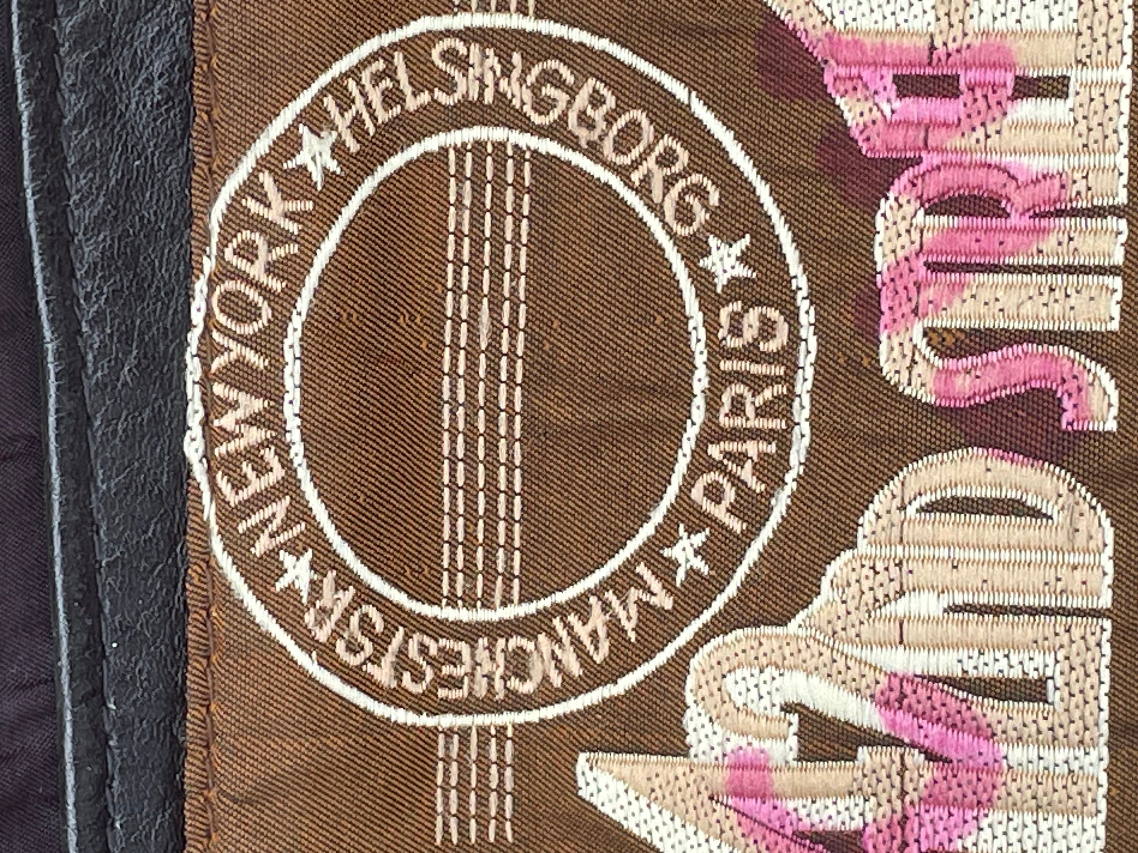 Snygg vintage skinnpaj i äkta skinn för kvinnor i stl 44, 1980 tal.