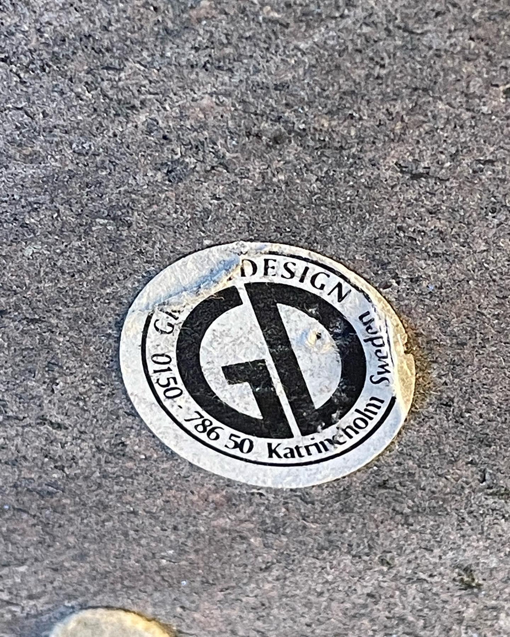 Sten ljuslykta från Granit Design i Katrineholm.