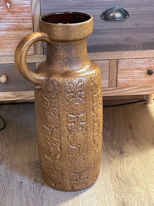 Fin vintage bords vas / kruka 1970 tal från West Germany Keramik.