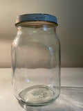 Antik / vintage stor glasburk från Finska Rihimäki. 2-3 liter.