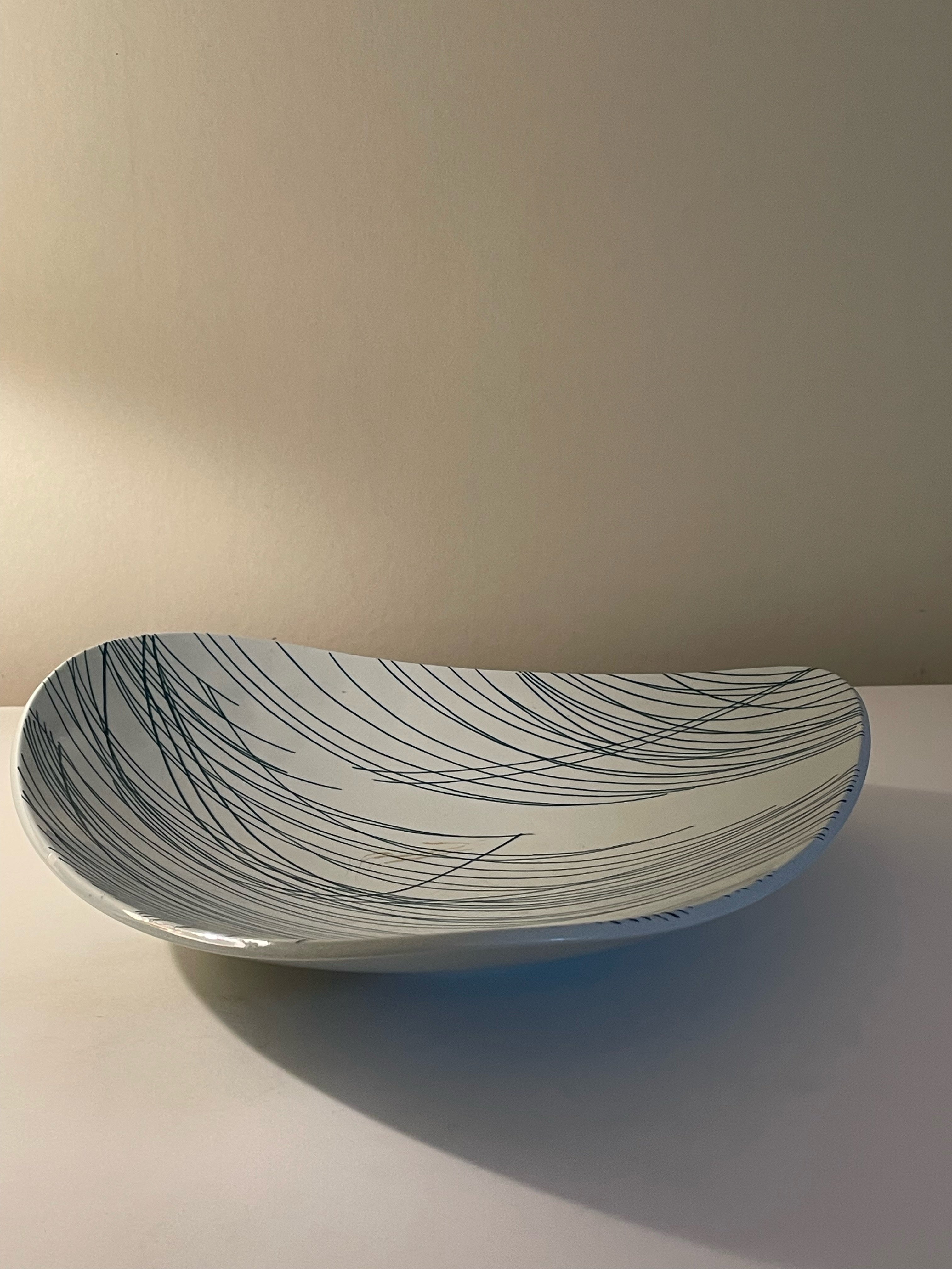 Vackert vintage fat i keramik från ” Nymölle” / Danmark Decor i nyskick.