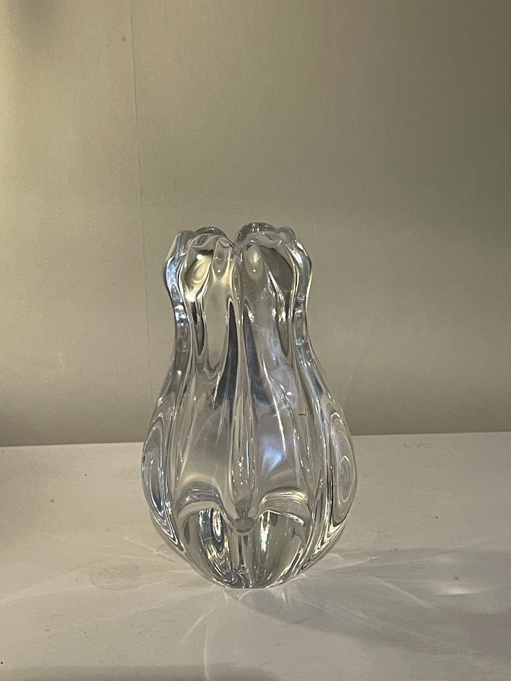 Vackert konstglas ” Stella Polaris” design Vicke Lidstrand i nyskick.