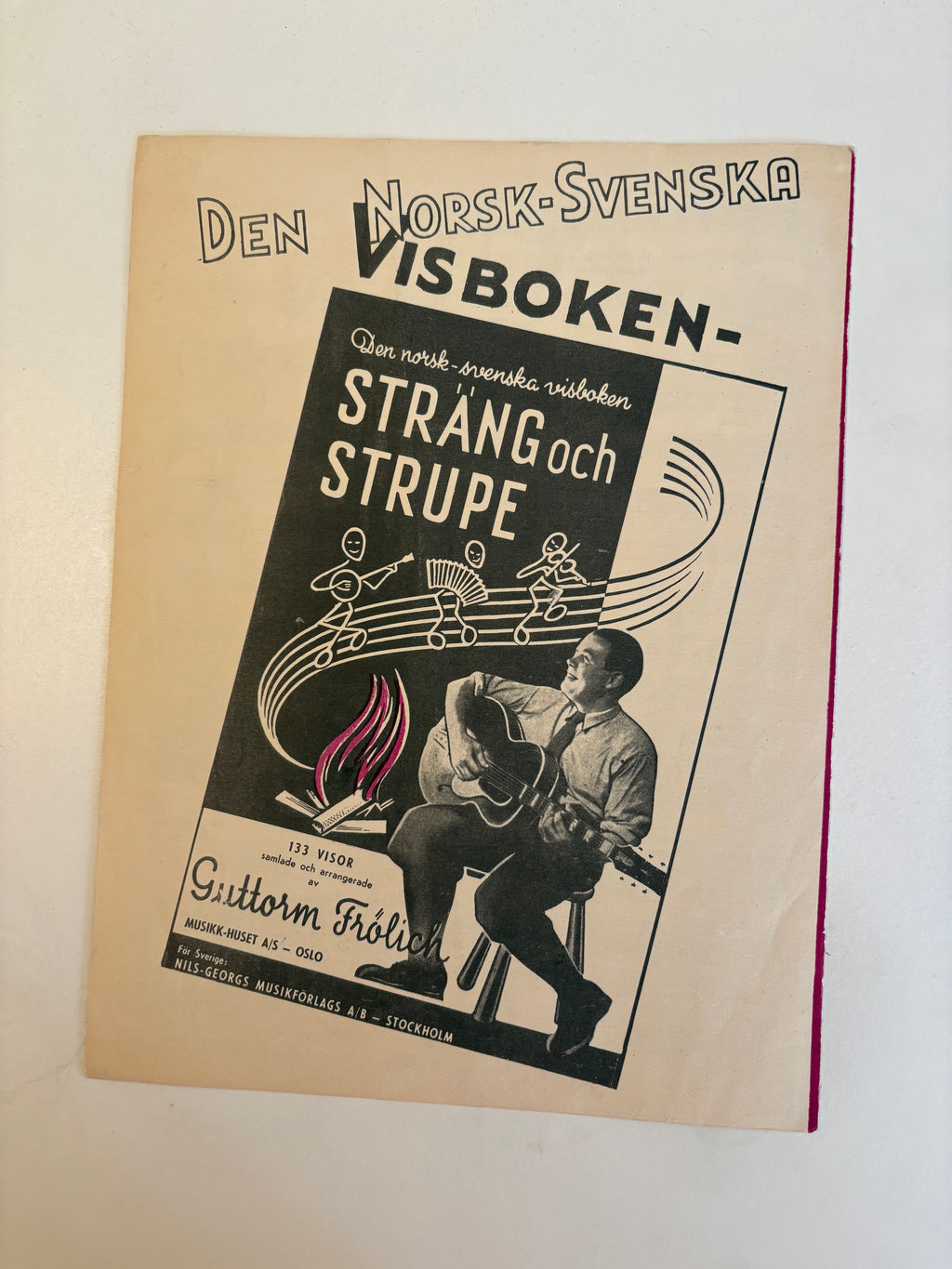 Vintage nothäften från 1930 talet fram till 1970 talet.