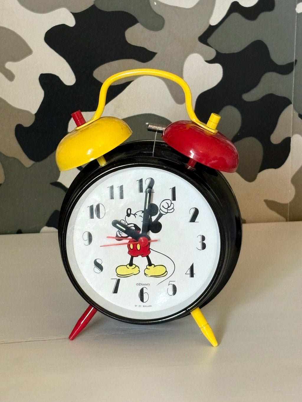 Retro Disney väckarklocka by IPC Holland 1980/90 tal.