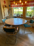Fyra st vintage karmstolar, Bauhaus armchair MB05 i fint skick.