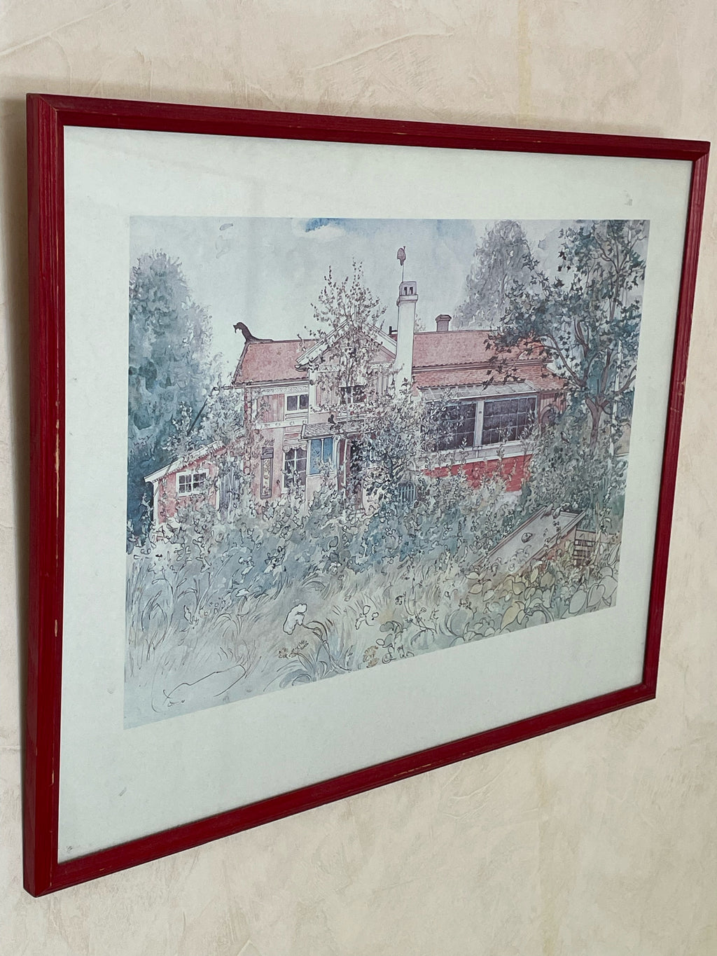 Nio st vackra tryck utav Carl Larssons produktion i mycket fint skick.