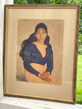 Fina vintage tryck från konstnären Nils Dardell 1940 tal.