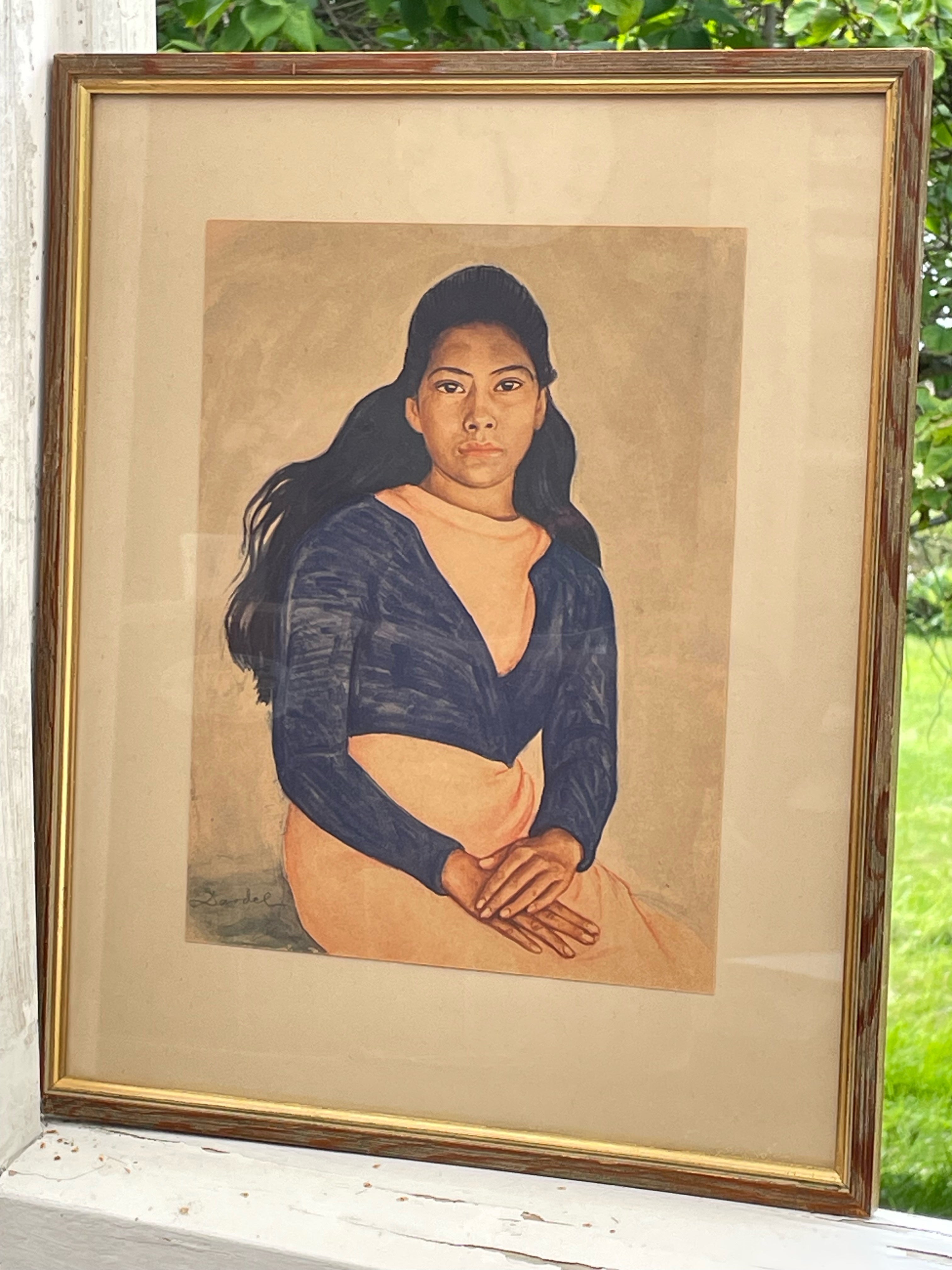 Fina vintage tryck från konstnären Nils Dardell 1940 tal.