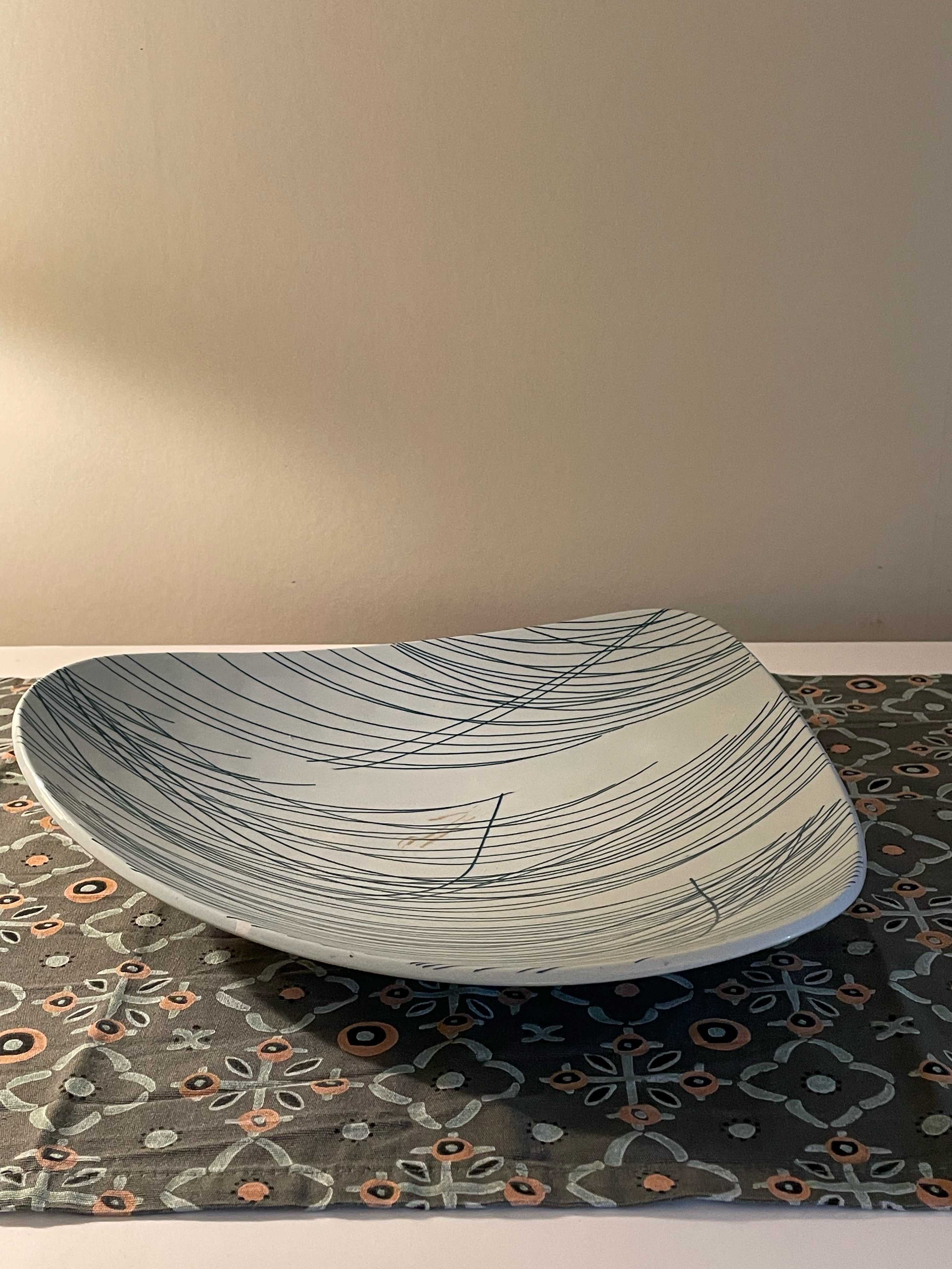Vackert vintage fat i keramik från ” Nymölle” / Danmark Decor i nyskick.
