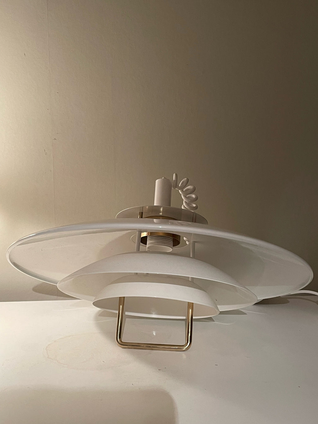 Fin retro taklampa från Belid i nyskick.