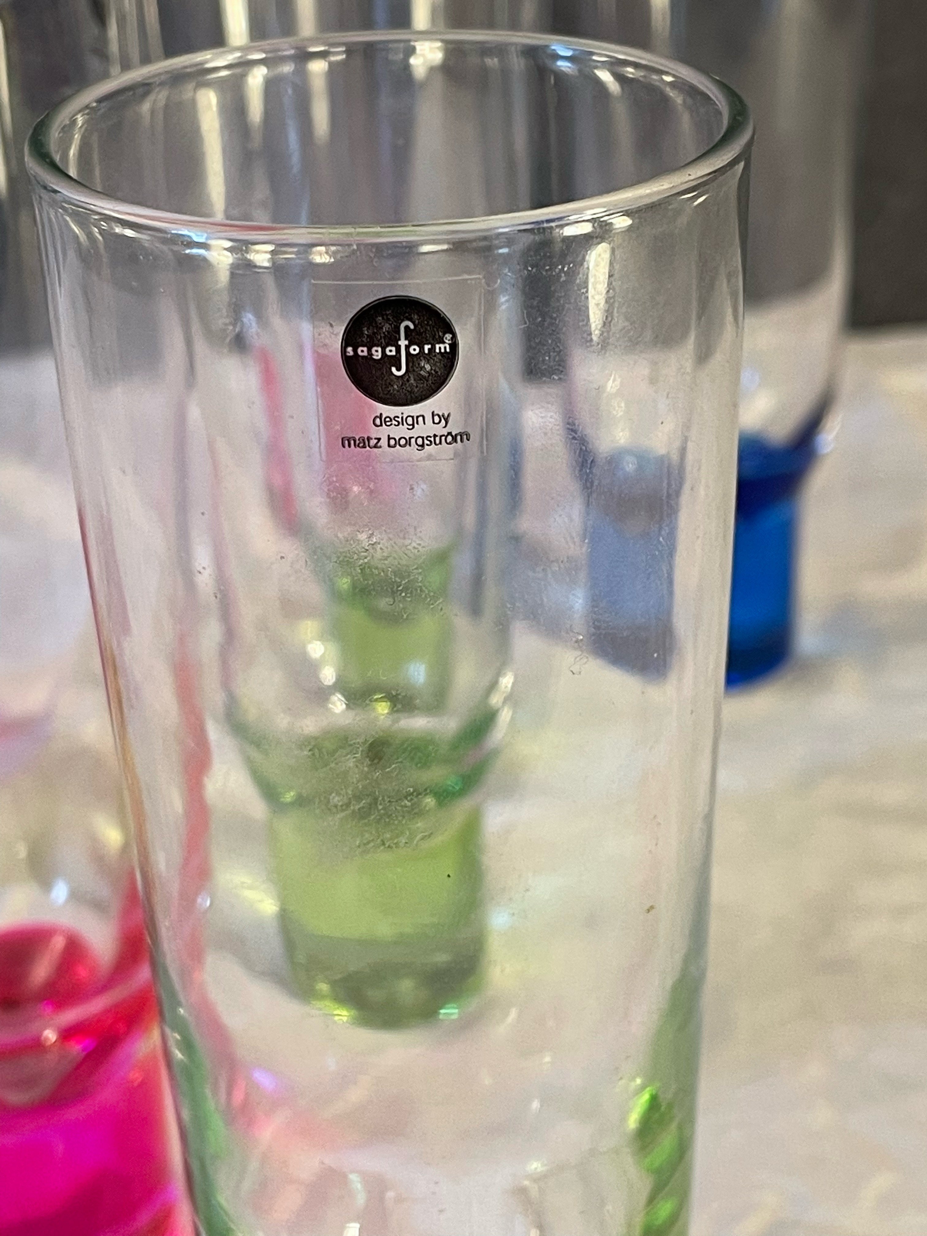 Vackra glas från Sagaform, designade utav Matz Borgström.